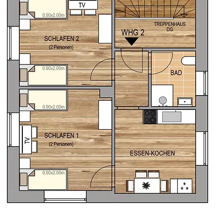 Daire Kernsaniertes Monteurhaus Mit 2 In Wirges
