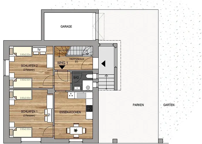 Kernsaniertes Monteurhaus Mit 2 In *